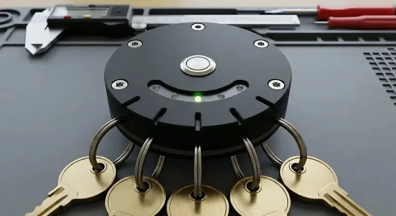 Dispositivo C5 FastROIkey con llaves mecánicas acopladas
